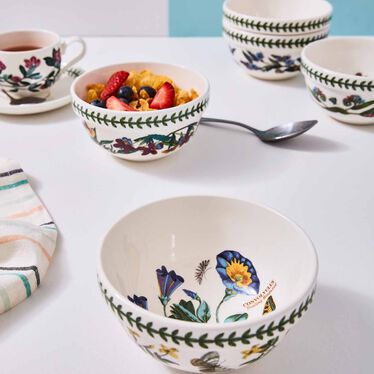 Botanic Garden Set of 6 Stacking Bowls, 5.5 Inch